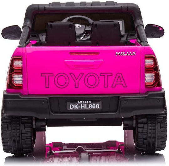 Toyota Hilux Две Места с Дистанционно Управление Розова за 3+ Години
