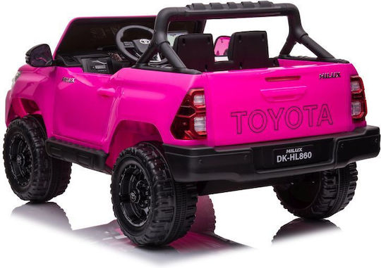 Toyota Hilux Две Места с Дистанционно Управление Розова за 3+ Години
