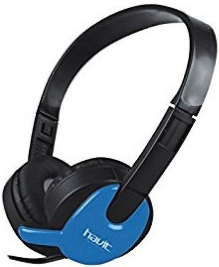 Havit HV-607D Жични On Ear Слушалки Сини
