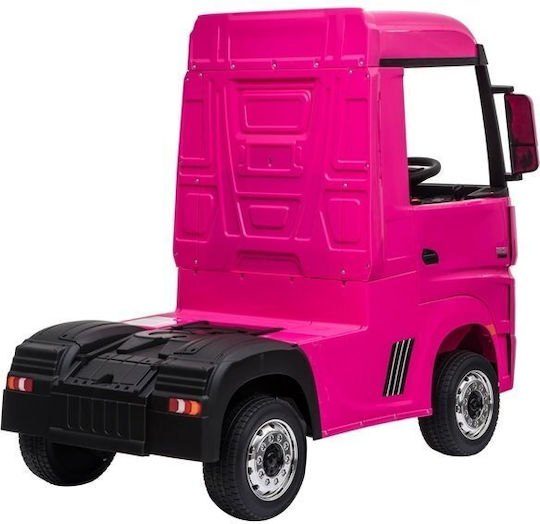 Copil Electric Masina Cu un loc cu Telecomanda Mercedes Actros 4x4 Roz
