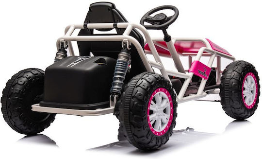 Buggy Μονοθέσιο με Τηλεκοντρόλ 24 Volt Ροζ