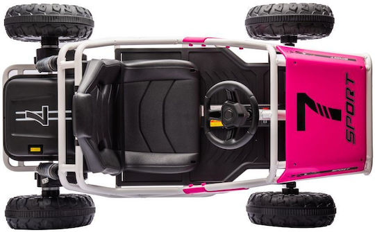 Buggy Μονοθέσιο με Τηλεκοντρόλ 24 Volt Ροζ