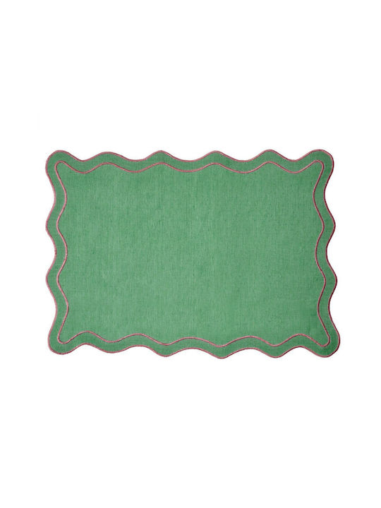 Butlers Placemats Tesatura Verde 47x33cm 1buc