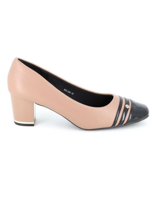 B-Soft Anatomic Beige Heels