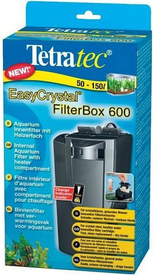 Tetra Easycrystal Filterbox 600 Ec 600-internal Filter Space Water Heater 50-150l