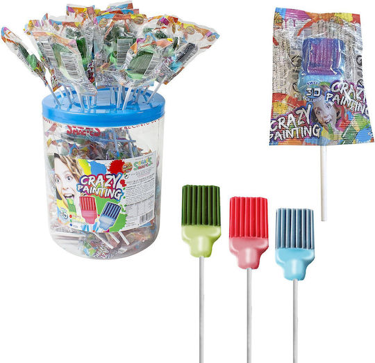 3D Crazy Painting Lollipop 13g Yammi's 44187 100 pcs