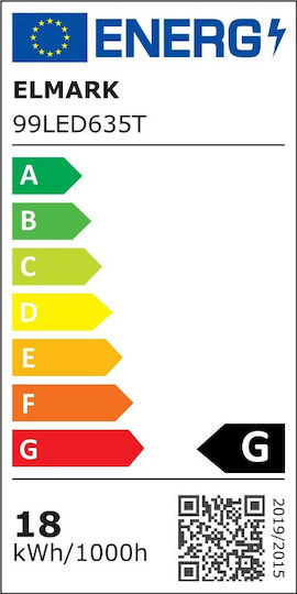 Elmark Χωνευτό LED Panel 18W 21.8x21.8εκ. Elmark Χωνευτό LED Panel 18W 21.8x21.8εκ.