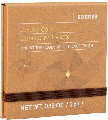 Korres Eye Shadow Palette in Solid Form Golden Coin 5gr