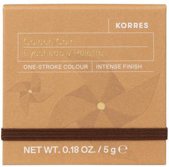 Korres Παλέτα με Σκιές Ματιών σε Στερεή Μορφή Golden Coin 5gr