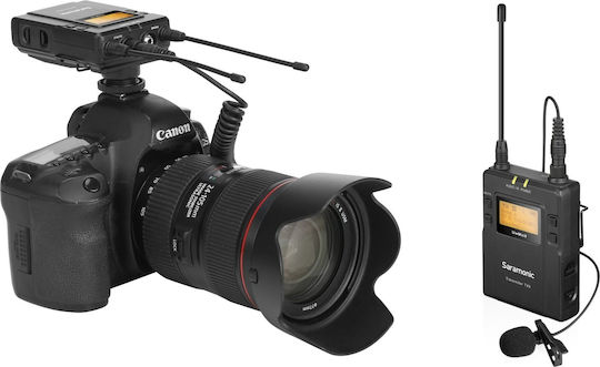 Saramonic UwMic9 Σετ Ασύρματο Μικρόφωνο Πέτου, Clip On, Ζώνης Δημοσιογραφικό