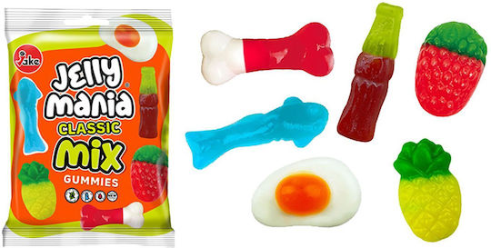 Jelly Mania Classic Mix Pungă=100g Jake Sa 18 Bucăți