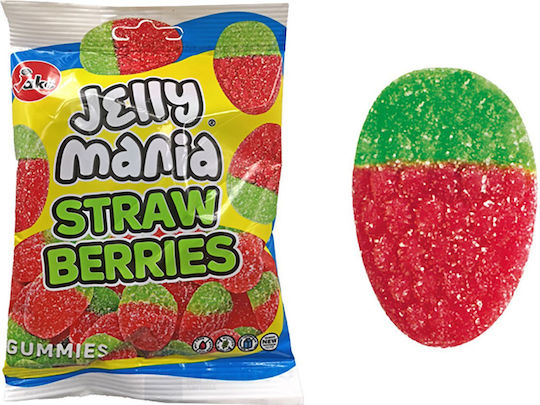 Ζελινια Sour Wild Strawberries Σακ=100g Jake Sa 18 Τεμ