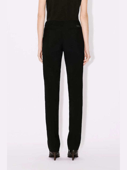 Kenzo Damen Stoff Hose Black