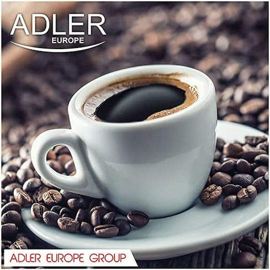 Adler Automatic Espresso Machine 850W Pressure 15bar Beige AD 4404