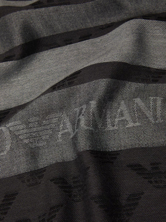 Emporio Armani Γυναικείο Φουλάρι Μαύρο Emporio Armani Γυναικείο Φουλάρι Μαύρο