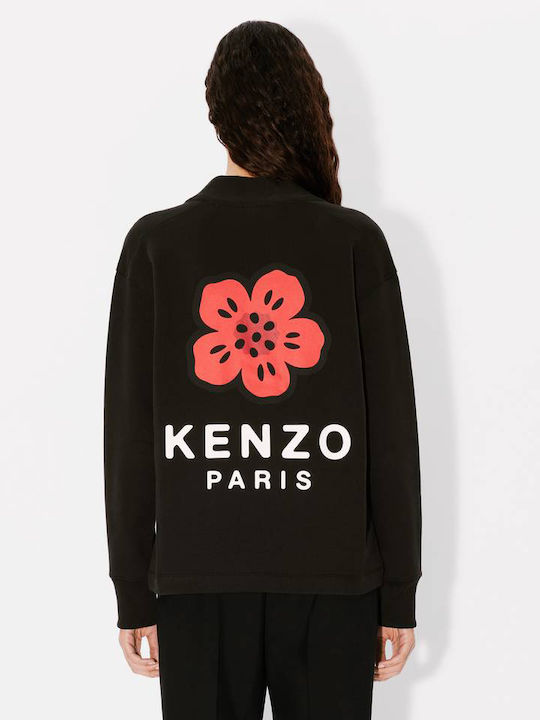 Kenzo Jachetă de damă tricotată Black