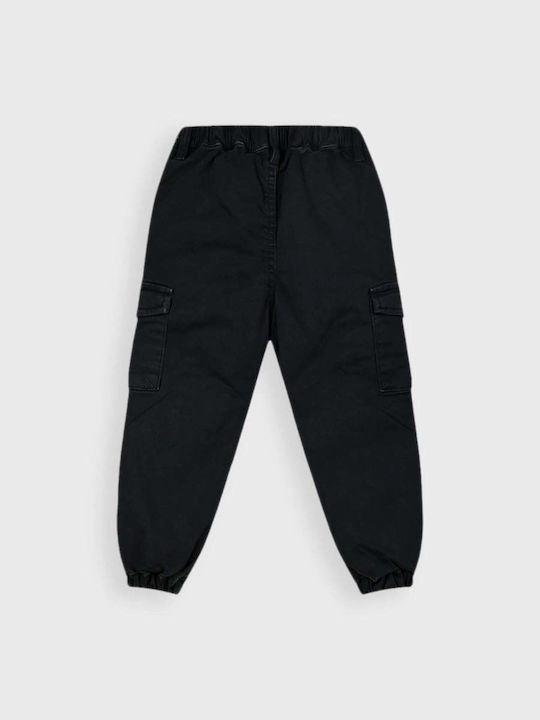 Energiers Kids Cargo Trousers Black