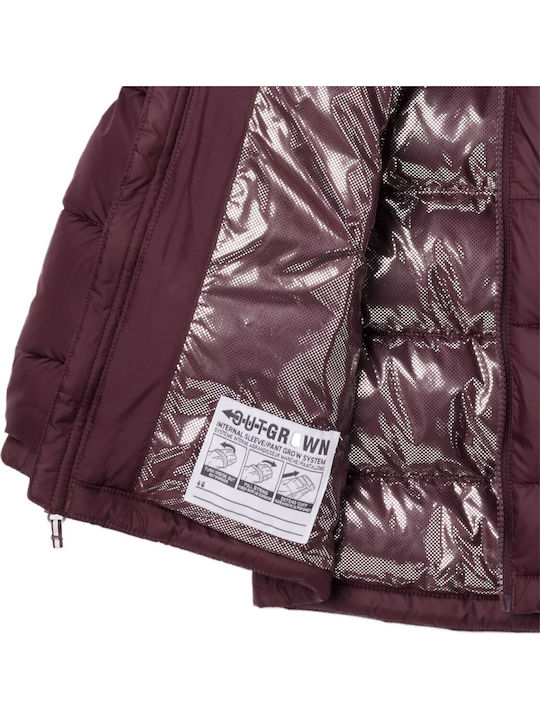 Kids Quilted Jacket with Lining and Hood Pike Lake II Moonvista