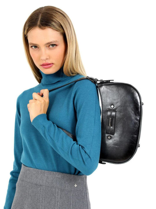 Doca Damen Tasche Schulter Schwarz