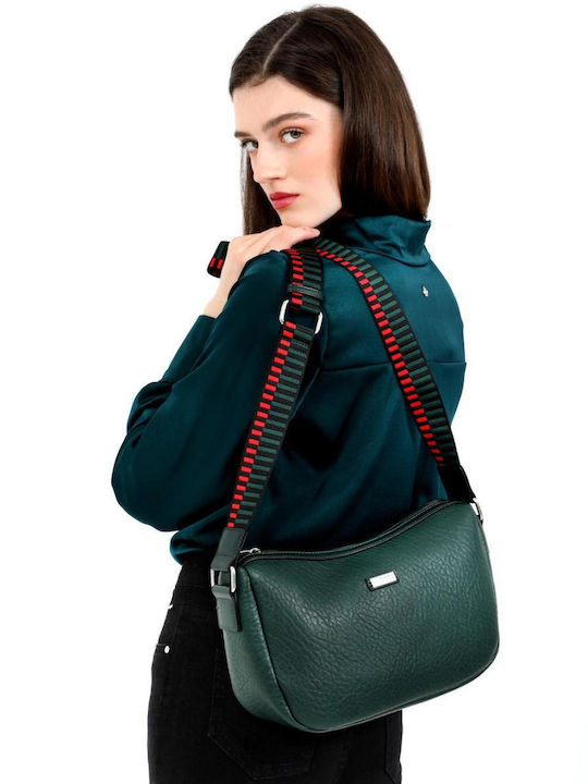 Doca Damen Tasche Schulter Burgundisch