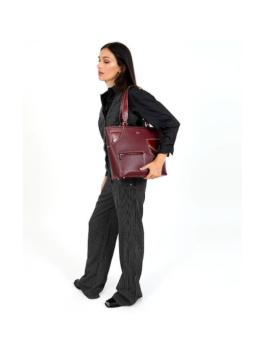 Doca Women's Bag Shoulder Burgundy