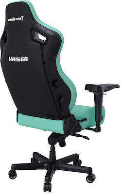 Anda Seat Kaiser 4 L Artificial Leather Gaming Chair with Adjustable Arms Green