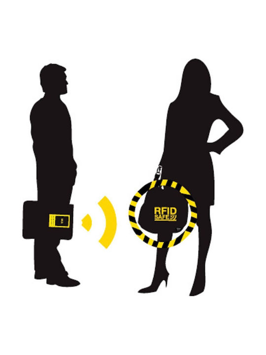 Кожен Мъжки Портфейл с RFID Черен