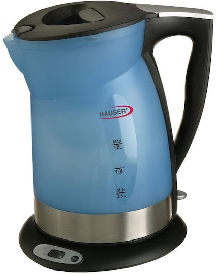 Hauser Kettle 1.5lt 2200W Turquoise