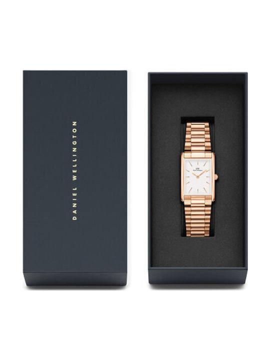 Daniel Wellington Women's Watch with Gold Metal Bracelet