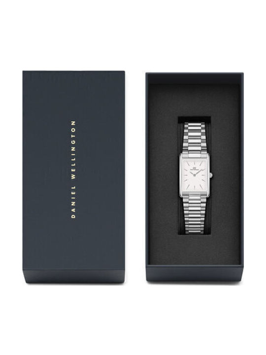 Daniel Wellington Women's Watch with Silver Metal Bracelet