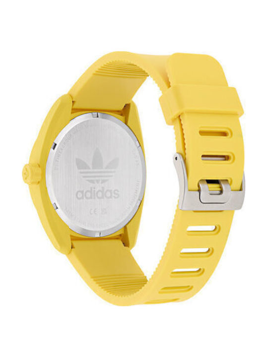adidas Project Three Watch Battery with Rubber Strap adidas Project Three Watch Battery with Rubber Strap