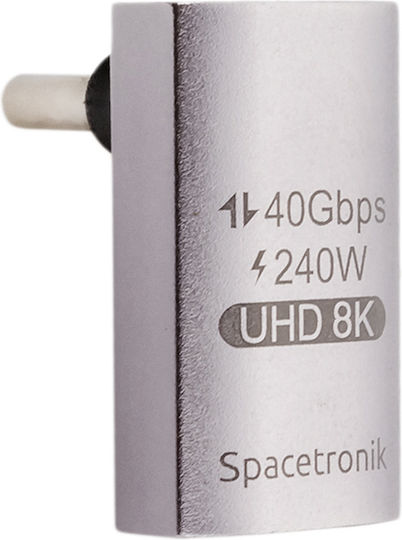 Spacetronik Converter USB-C male to USB-C female 1pcs (SPU-A21)