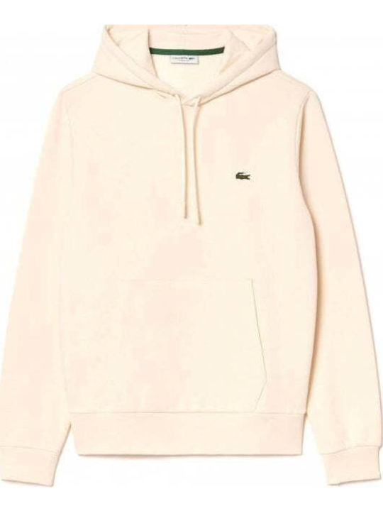Sweatshirt mit Kapuze Ecru