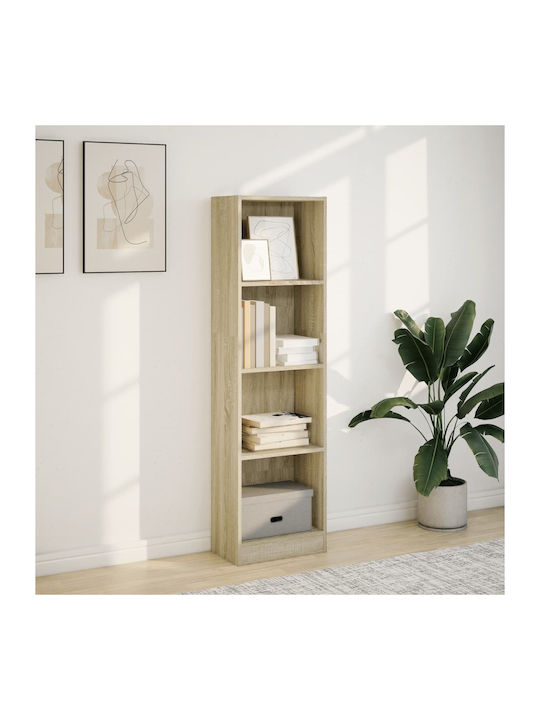 Bookcase Coffee 40x24x143cm