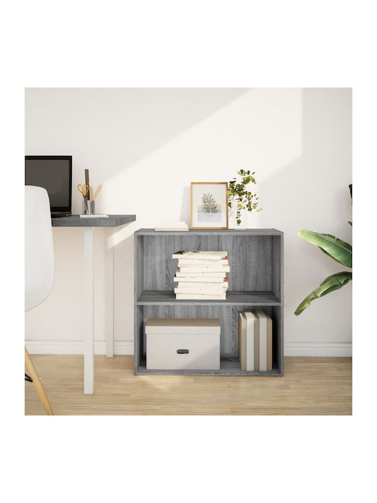 Bookcase Grey Sonoma 80x30x77cm