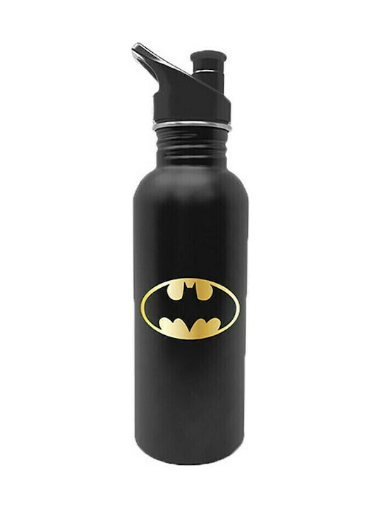 Pyramid International Batman Logo Wasserflasche Rostfreier Stahl 700ml Schwarz