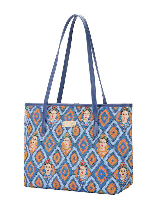 Signare Frida Kahlo Icon Women's Bag Tote Hand Multicolour