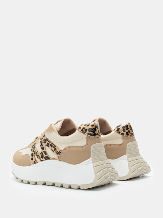 Sneakers Combination of Colors & Materials 4338013-animal Print