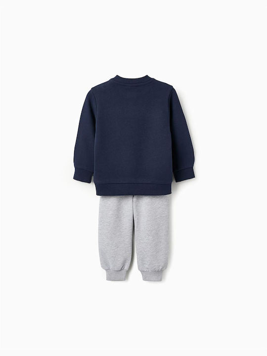 Zippy Kids Sweatpants Set Blue