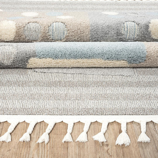 Newplan Bubbles 960 Παιδικό Χαλί Γκρι 160x230cm