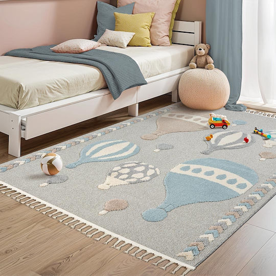Newplan Παιδικό Χαλί Γκρι 125x185cm