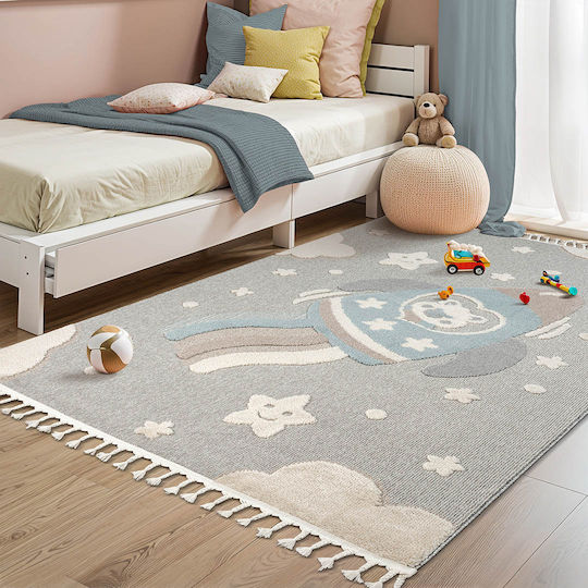 Newplan Παιδικό Χαλί Γκρι 125x185cm