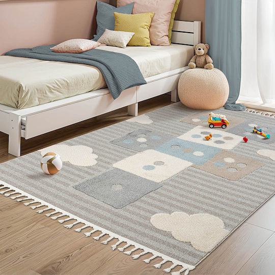 Newplan Παιδικό Χαλί Γκρι 125x185cm