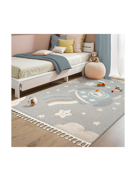 Newplan Bubbles 110 Παιδικό Χαλί Γκρι 160x230cm