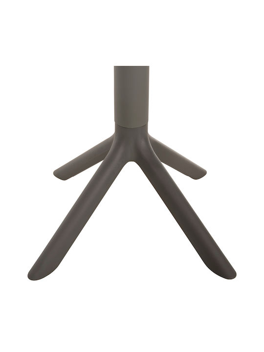 Tisch Zusammenklappbar Terrin Olive Green 60x60x75cm