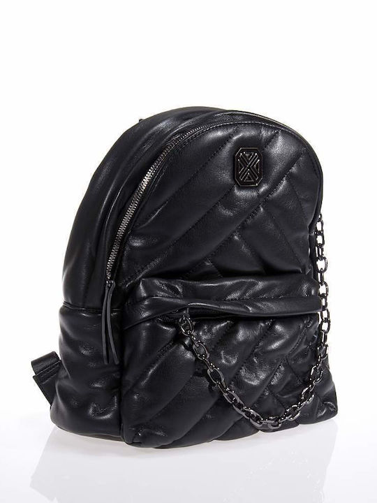 Xti Damen Tasche Rucksack Schwarz