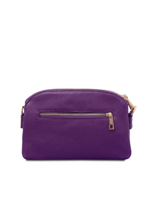 Tuscany Leather Leather Women's Bag Shoulder Purple