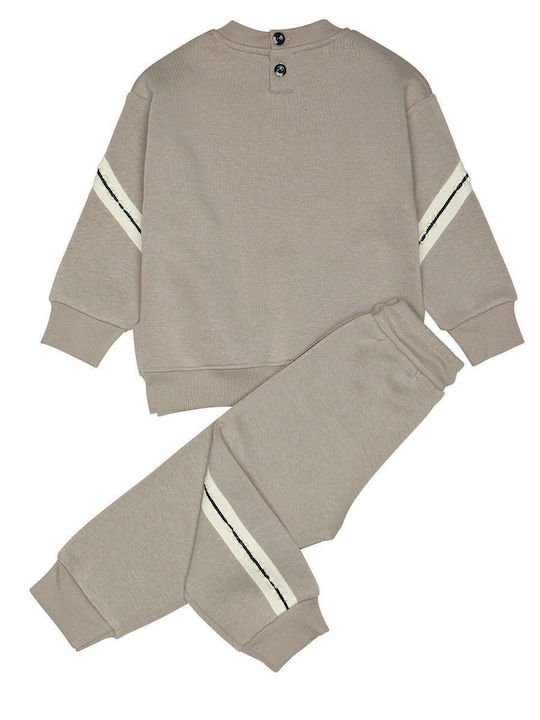 Sprint Kids Sweatpants Set Stone