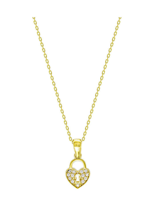 Kiriakos Gofas Halskette aus Vergoldetem Gold 14K Kiriakos Gofas Halskette aus Vergoldetem Gold 14K