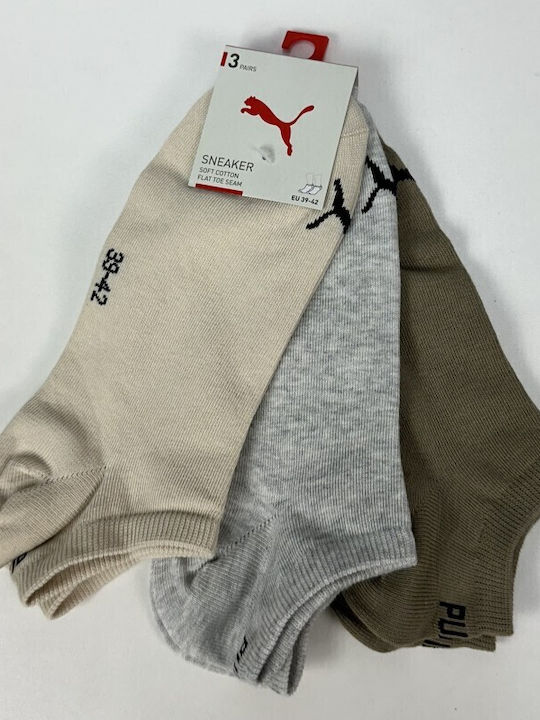PUMA Sportsocken Mehrfarbig 3 Paare
